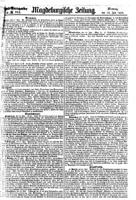 Magdeburgische Zeitung Montag 18. Juli 1859