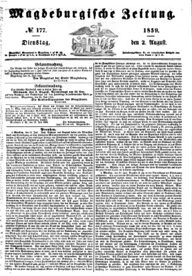 Magdeburgische Zeitung Dienstag 2. August 1859