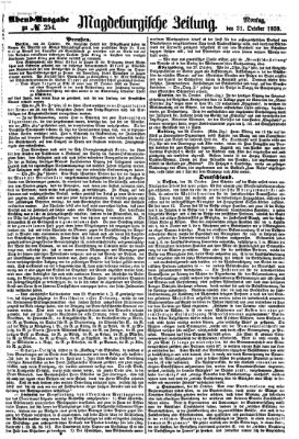 Magdeburgische Zeitung Montag 31. Oktober 1859