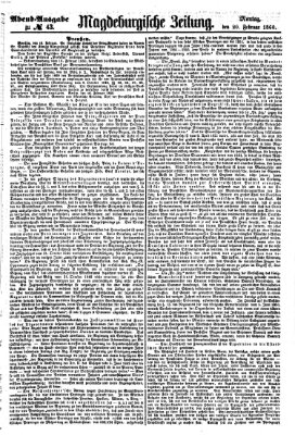 Magdeburgische Zeitung Montag 20. Februar 1860