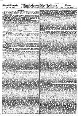 Magdeburgische Zeitung Montag 14. Mai 1860