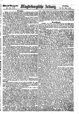 Magdeburgische Zeitung Dienstag 29. Mai 1860