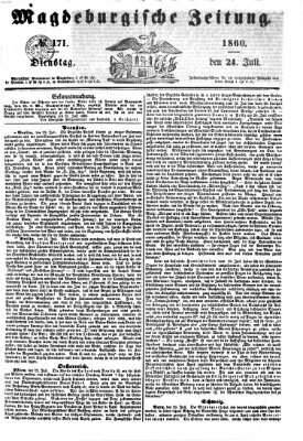 Magdeburgische Zeitung Dienstag 24. Juli 1860