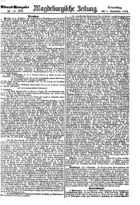 Magdeburgische Zeitung Donnerstag 6. September 1860