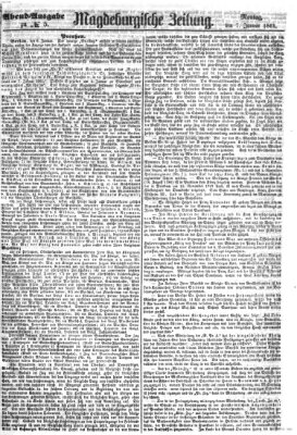 Magdeburgische Zeitung Montag 7. Januar 1861