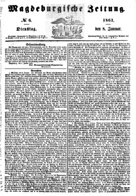 Magdeburgische Zeitung Dienstag 8. Januar 1861