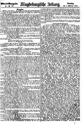 Magdeburgische Zeitung Dienstag 5. Februar 1861