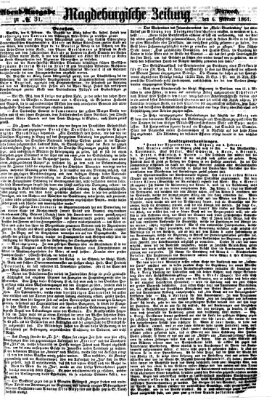 Magdeburgische Zeitung Mittwoch 6. Februar 1861