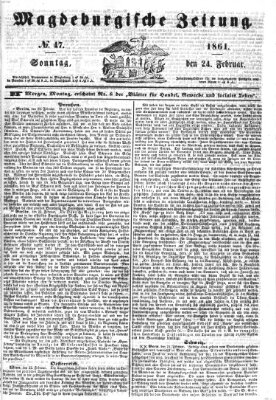 Magdeburgische Zeitung Sonntag 24. Februar 1861