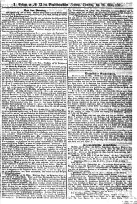 Magdeburgische Zeitung Dienstag 26. März 1861