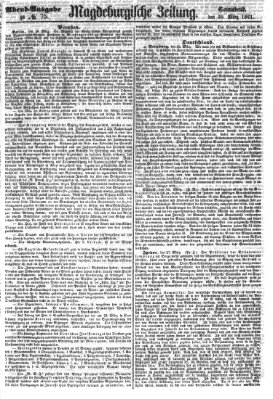 Magdeburgische Zeitung Samstag 30. März 1861