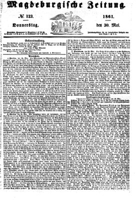 Magdeburgische Zeitung Donnerstag 30. Mai 1861