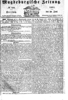 Magdeburgische Zeitung Freitag 28. Juni 1861