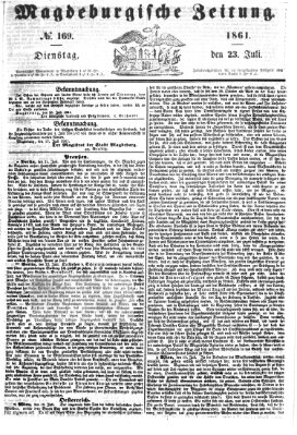 Magdeburgische Zeitung Dienstag 23. Juli 1861