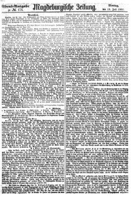 Magdeburgische Zeitung Montag 29. Juli 1861