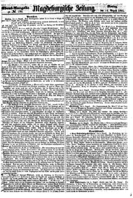 Magdeburgische Zeitung Montag 12. August 1861