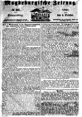 Magdeburgische Zeitung Donnerstag 3. Oktober 1861