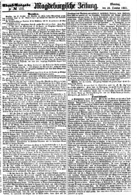 Magdeburgische Zeitung Montag 28. Oktober 1861