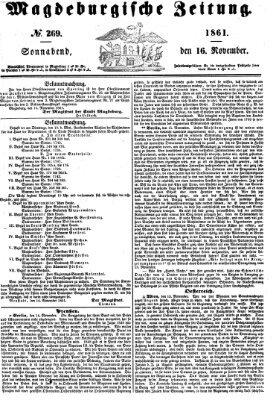 Magdeburgische Zeitung Samstag 16. November 1861