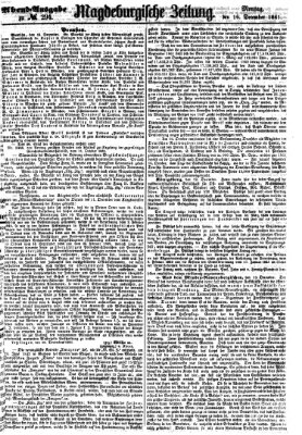 Magdeburgische Zeitung Montag 16. Dezember 1861