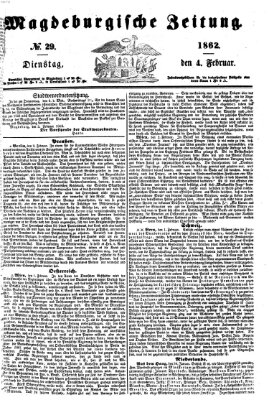 Magdeburgische Zeitung Dienstag 4. Februar 1862