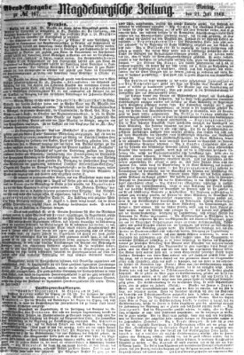 Magdeburgische Zeitung Montag 21. Juli 1862