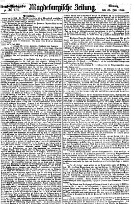 Magdeburgische Zeitung Montag 28. Juli 1862