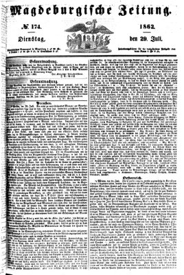 Magdeburgische Zeitung Dienstag 29. Juli 1862