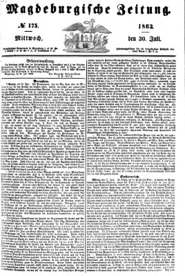 Magdeburgische Zeitung Mittwoch 30. Juli 1862