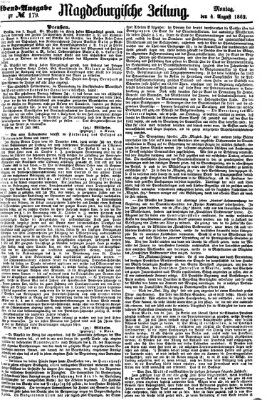 Magdeburgische Zeitung Montag 4. August 1862