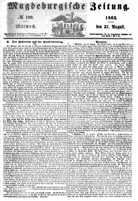 Magdeburgische Zeitung Mittwoch 27. August 1862