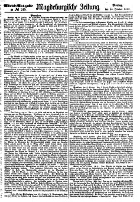 Magdeburgische Zeitung Montag 20. Oktober 1862