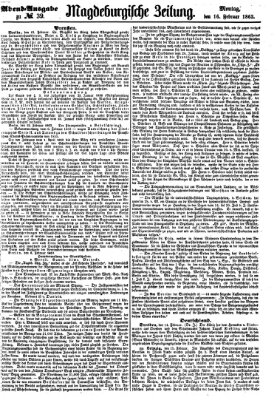 Magdeburgische Zeitung Montag 16. Februar 1863