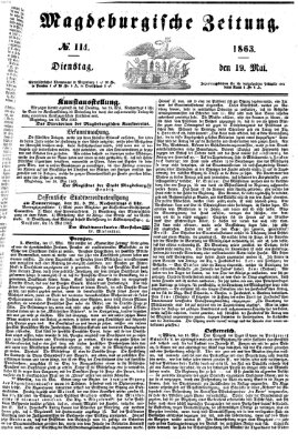 Magdeburgische Zeitung Dienstag 19. Mai 1863