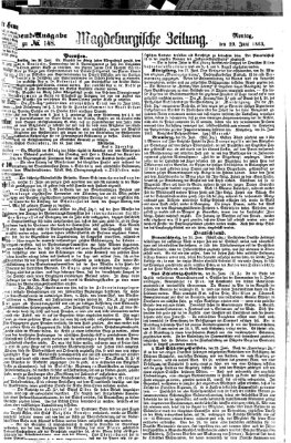 Magdeburgische Zeitung Montag 29. Juni 1863