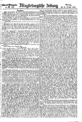 Magdeburgische Zeitung Montag 26. Oktober 1863