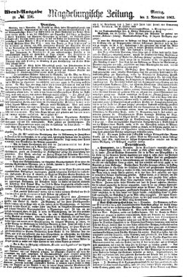 Magdeburgische Zeitung Montag 2. November 1863