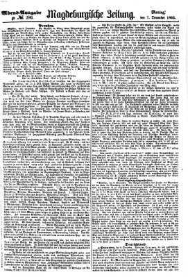 Magdeburgische Zeitung Montag 7. Dezember 1863