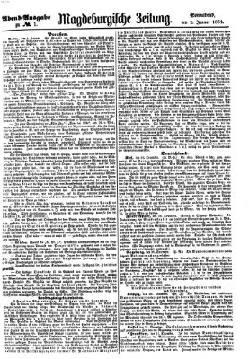 Magdeburgische Zeitung Samstag 2. Januar 1864