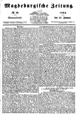 Magdeburgische Zeitung Samstag 23. Januar 1864