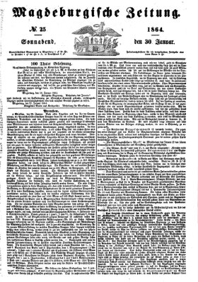 Magdeburgische Zeitung Samstag 30. Januar 1864