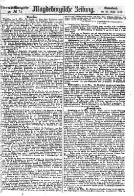 Magdeburgische Zeitung Samstag 26. März 1864