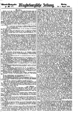 Magdeburgische Zeitung Montag 1. August 1864