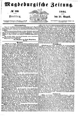 Magdeburgische Zeitung Freitag 26. August 1864