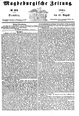 Magdeburgische Zeitung Dienstag 30. August 1864