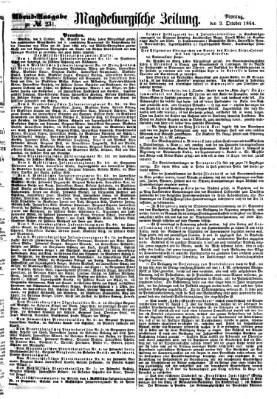 Magdeburgische Zeitung Montag 3. Oktober 1864