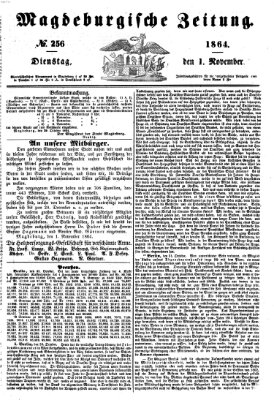 Magdeburgische Zeitung Dienstag 1. November 1864