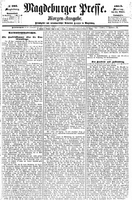 Magdeburger Presse. Morgen-Ausgabe (Magdeburger Presse) Montag 24. April 1865