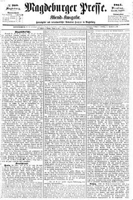 Magdeburger Presse. Morgen-Ausgabe (Magdeburger Presse) Dienstag 25. April 1865