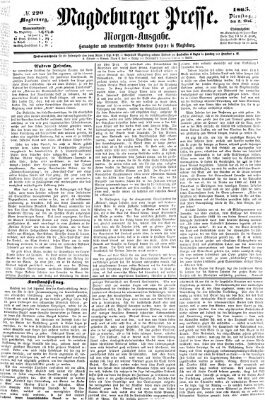 Magdeburger Presse. Morgen-Ausgabe (Magdeburger Presse) Dienstag 2. Mai 1865